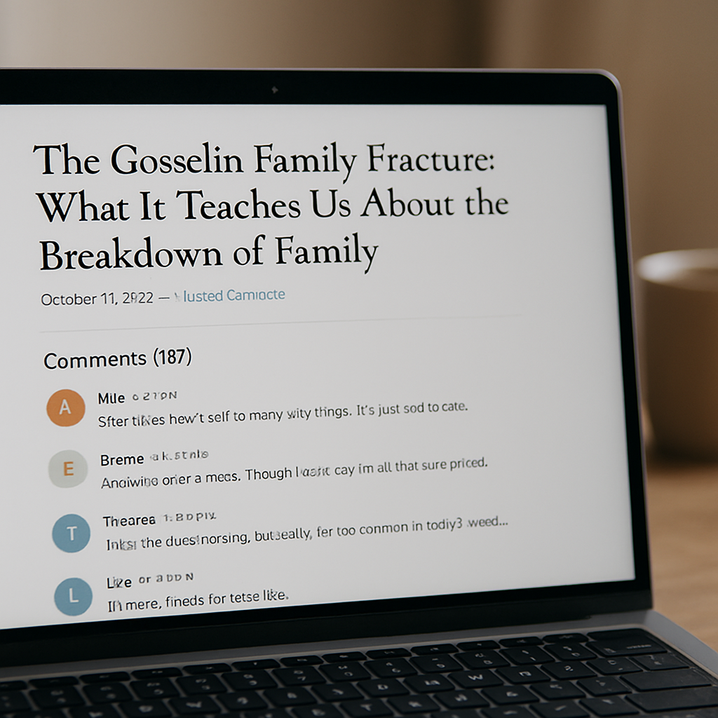 Behind the Gosselin Family’s Struggle Lies a Lesson in Faith and Forgiveness