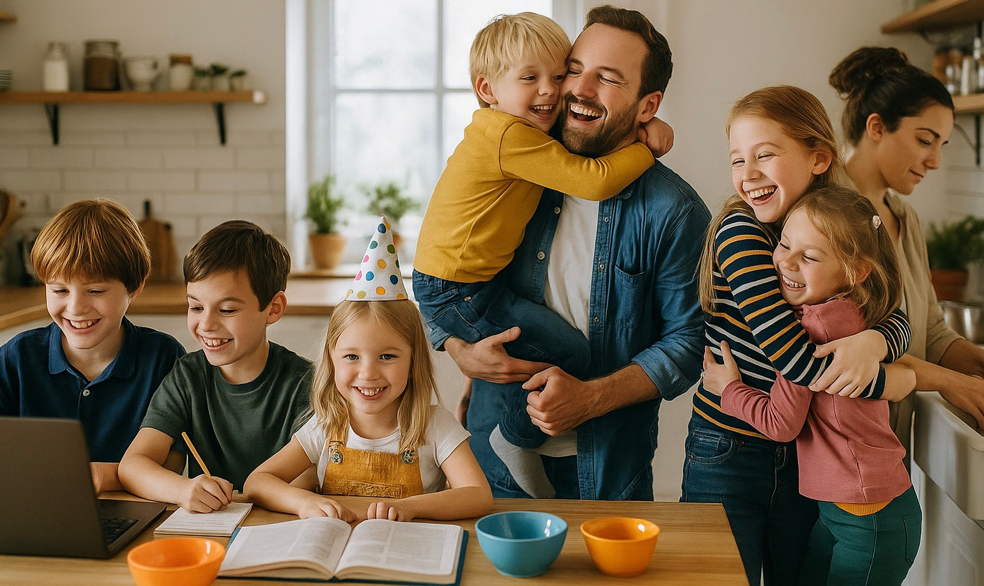 The Family Circus: Laughing Through the Beautiful Chaos of Big Family Life